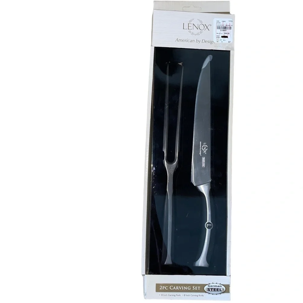 Lenox | 2 piece Carving set, high carbon German steel, Knife and Fork